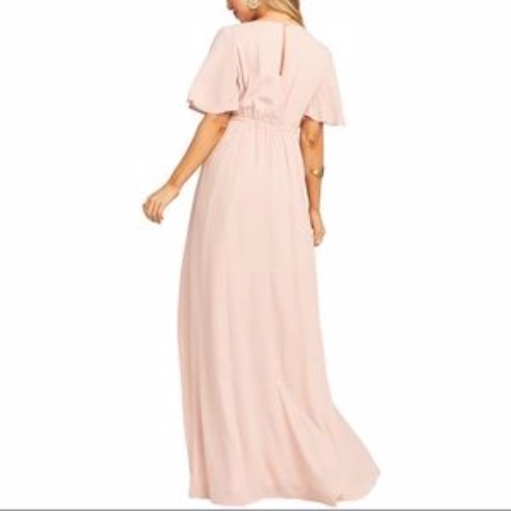 Show Me Your Mumu Blush Empire Maxi Dress S - Picture 2 of 11